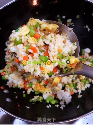 [xiangrui Baby Dining Table] Fried Rice with Asparagus, Carrot and Egg recipe