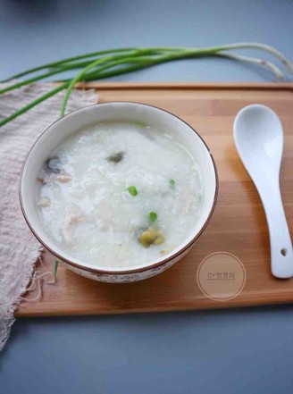 Warm Stomach Congee with Preserved Egg and Lean Pork recipe