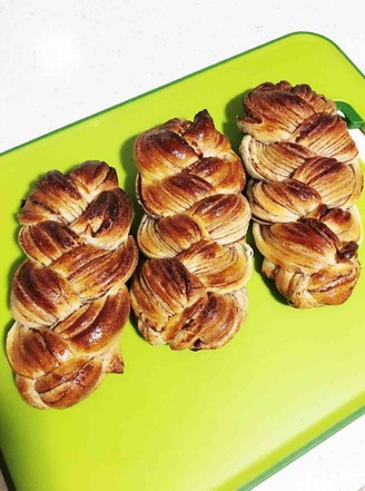 Bean Paste Braided Bread recipe