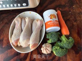 #东岭牛肉机#～～garlic Orleans Chicken Chop Salad recipe