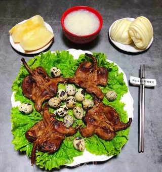 Pan-fried Quail#下酒菜# recipe