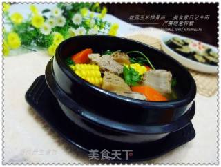 [winter Healthy Vegetables] Calcium Supplement and Moisturizing Soup---flower Mushroom and Corn Ribs Soup recipe