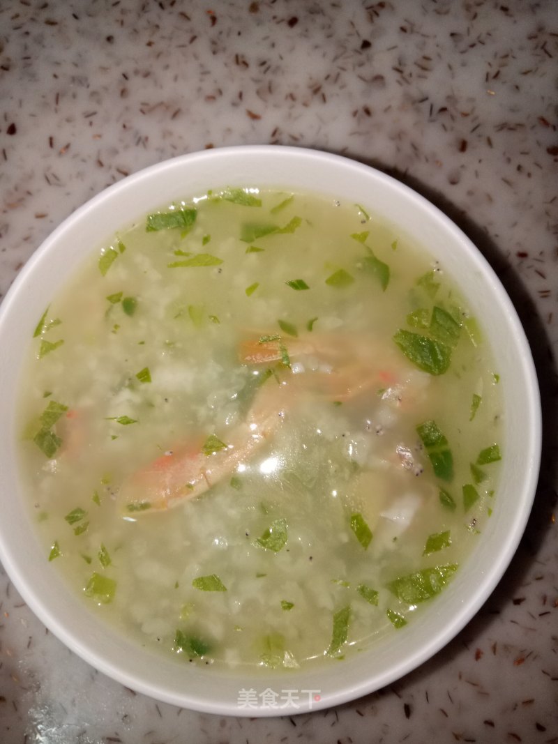 Arctic Shrimp Porridge recipe