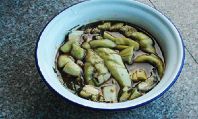 Dry Steamed Eggplant recipe