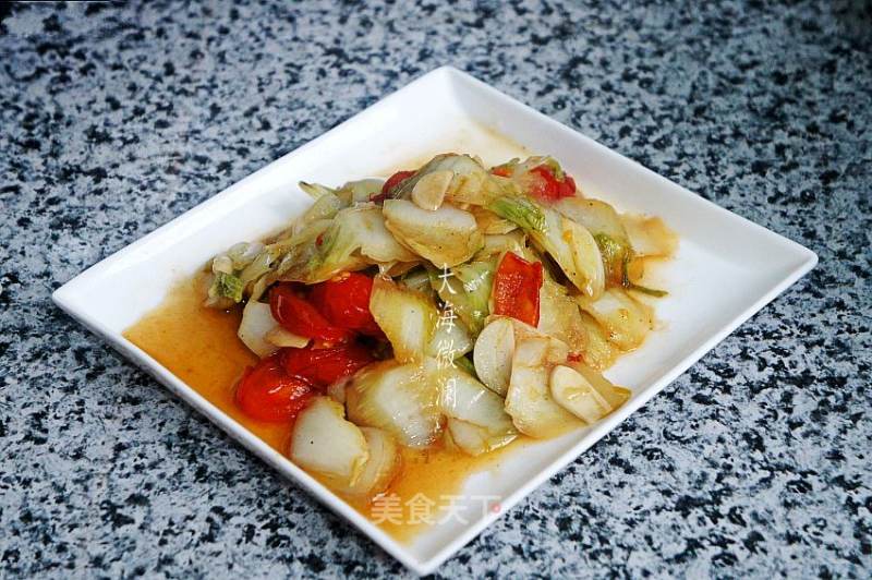 Vegetarian Stir-fried Cabbage Slices recipe