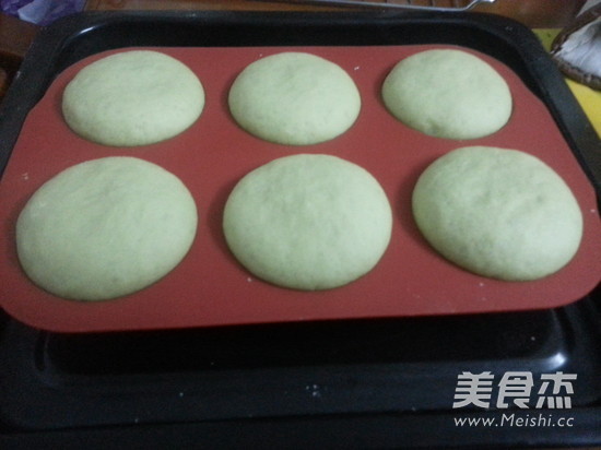 Matcha Potato Salty Bread recipe