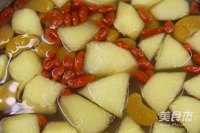 Canned Fruits with Rock Sugar recipe