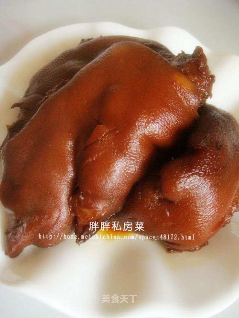 【cantonese Cuisine】---salted Pork Feet recipe