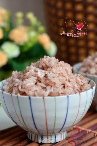 Red Japonica Rice and White Rice recipe