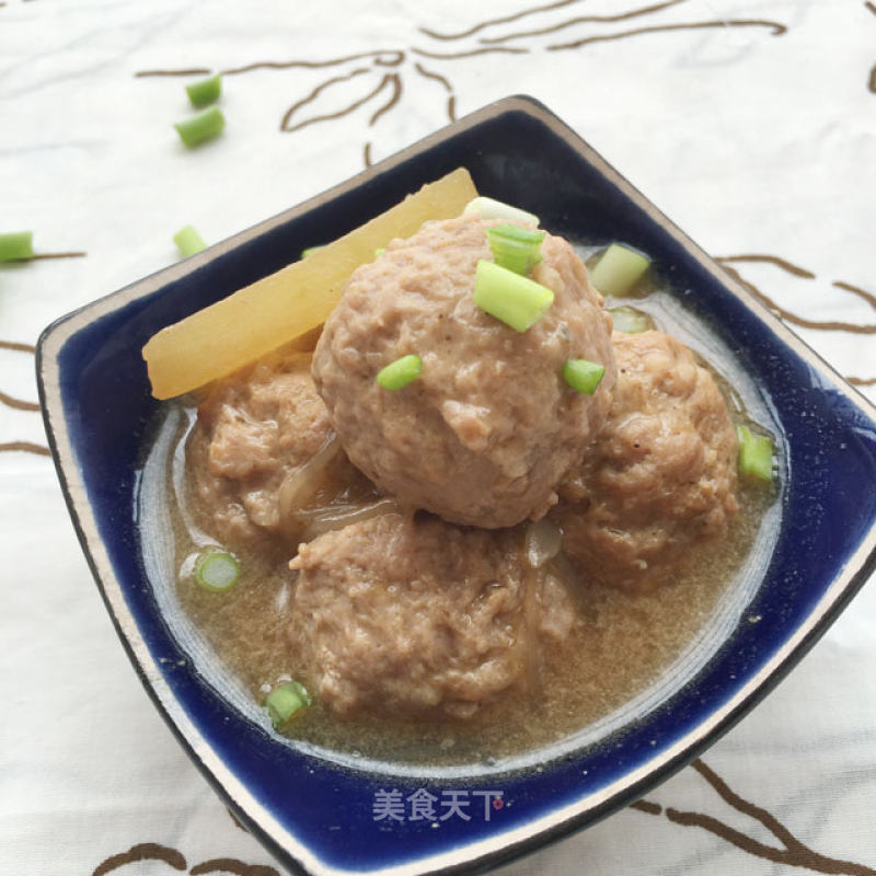 Water Boiled Meatballs recipe