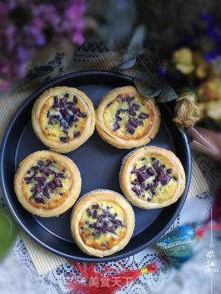 Purple Sweet Potato Tart recipe