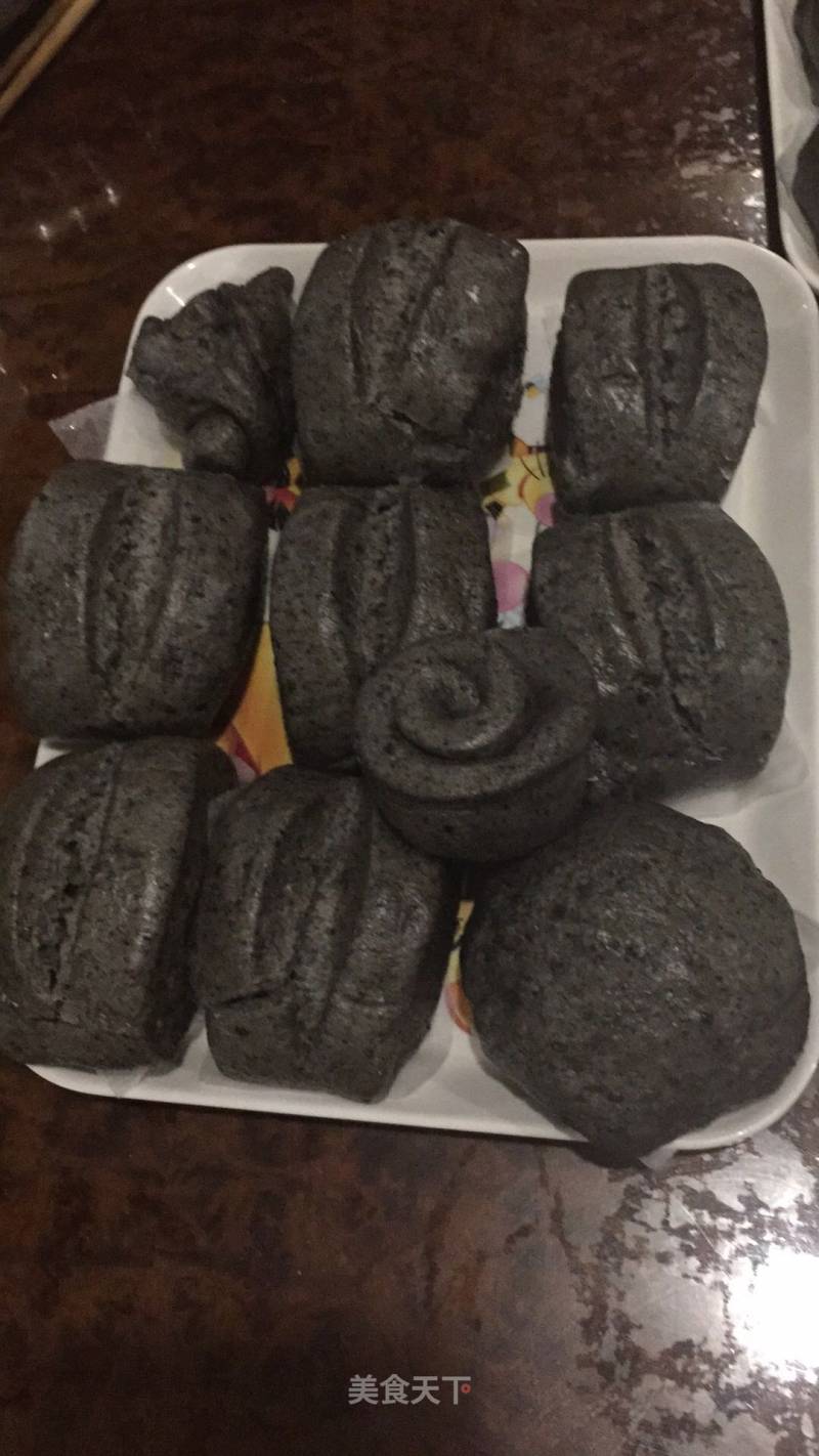 Black Sesame Bun recipe