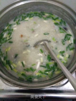 Congee with Preserved Egg and Lean Meat recipe