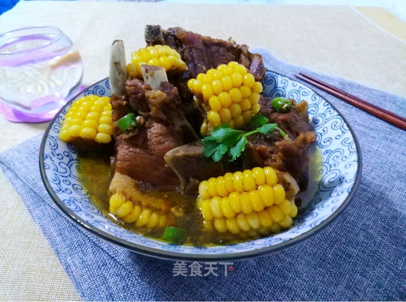 Ribs Stewed Corn recipe