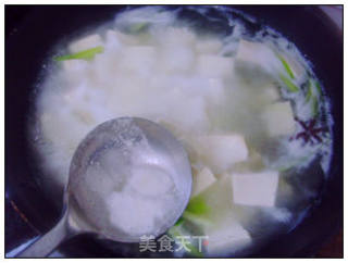 Sheep Blood Tofu Soup recipe