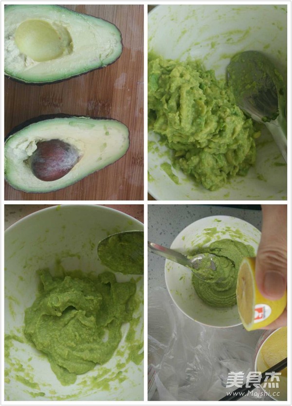 Prawns with Avocado Sauce recipe