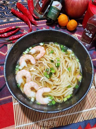 Shrimp, Chive and Sour Soup recipe