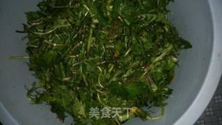 Steamed Dandelion recipe