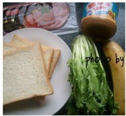 Banana Ham Sandwich recipe