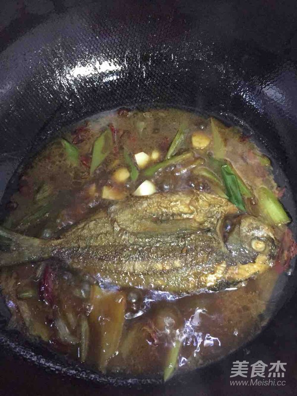 Braised Pomfret recipe