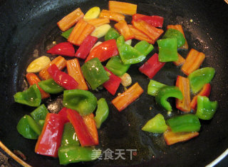 Three Color Tofu recipe