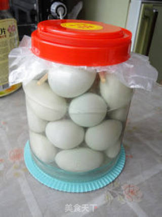 Homemade Salted Duck Eggs recipe