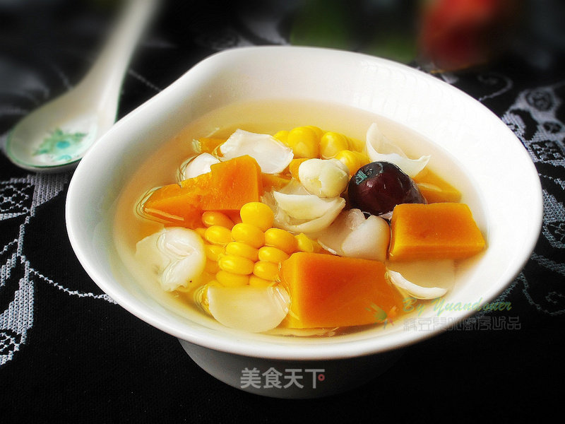 Dried Fresh Lily Pumpkin Soup recipe