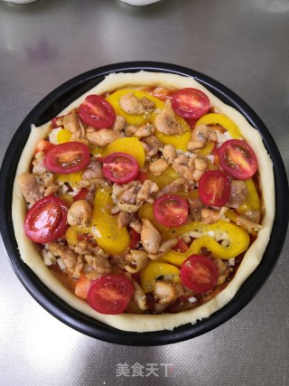 Orleans Chicken Pizza recipe