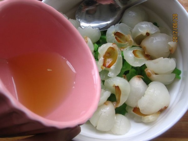 Lychee Bitter Gourd recipe