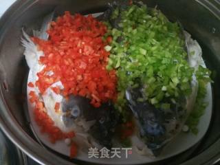 #trust之美#two-color Chopped Pepper Fish Head recipe