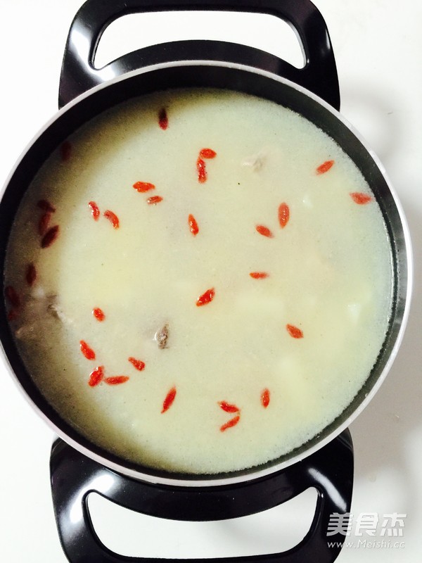 Yam Pork Ribs Soup Pot recipe