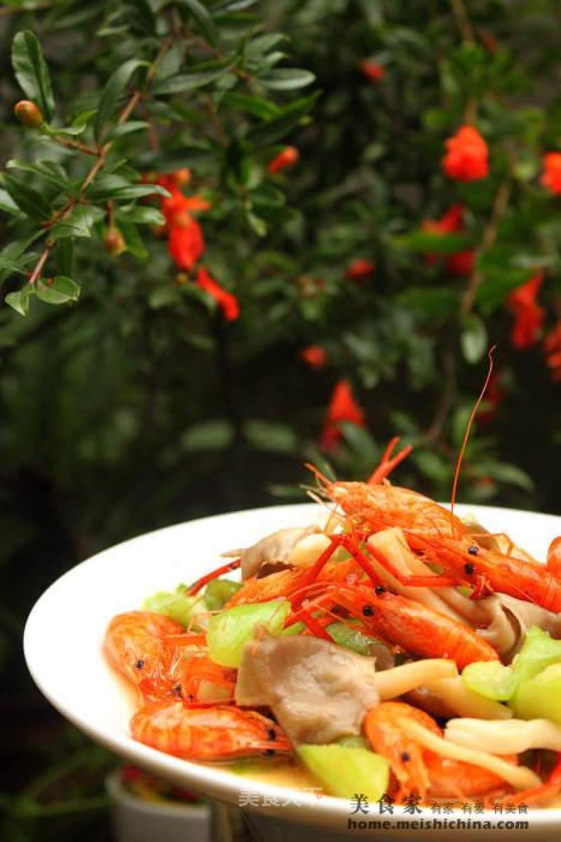 Shrimp Loofah recipe