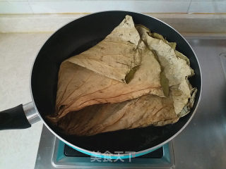 Family Reunion with Waxed Lotus Leaf Rice recipe