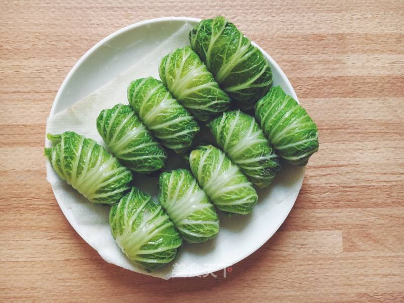 Fresh and Healthy Three Fresh Cabbage Rolls recipe