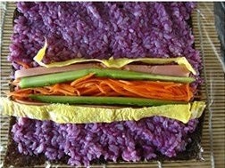 Nutritional Purple Potato Sushi recipe