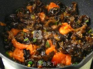 Stir-fried Fungus with Salted Egg and Tomatoes ☆ Stir-fried Vegetables with Salted Egg 10 recipe