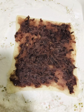 Red Bean Paste and Glutinous Rice Roll (mini Version) recipe