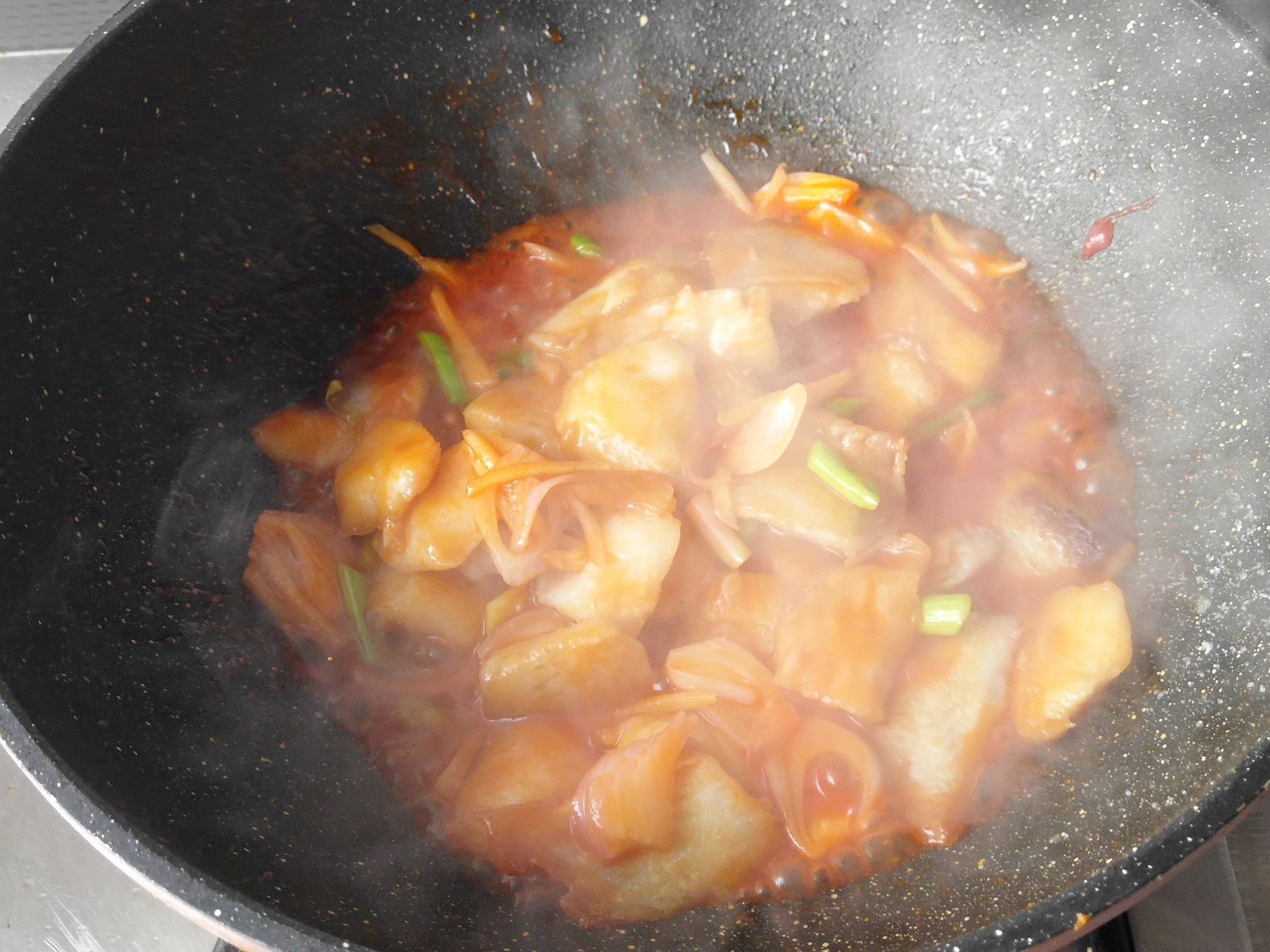 Fish Fillet in Tomato Sauce recipe