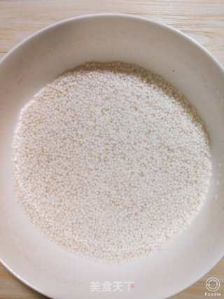 Crystal Clear, Soft and Soft "sago Purple Sweet Potato Ball" recipe