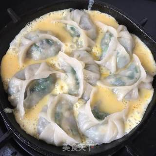 Egg Fried Dumplings recipe