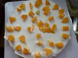 Fruit Birthday Cake recipe