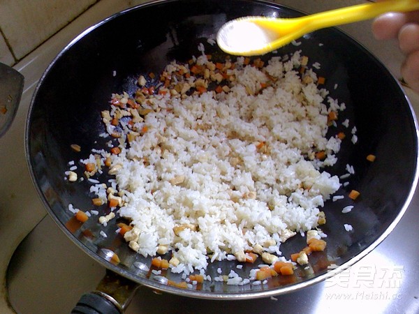 Fried Rice with Salted Fish and Chicken recipe