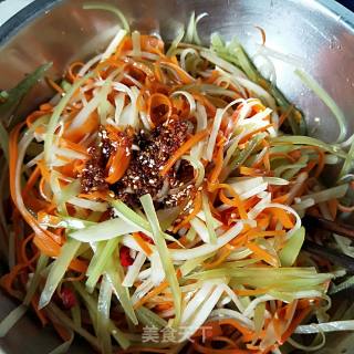 Three Silk Salad recipe
