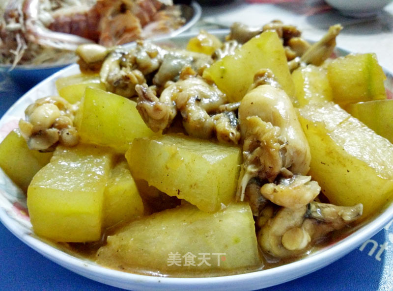 Winter Melon Boiled Frog recipe