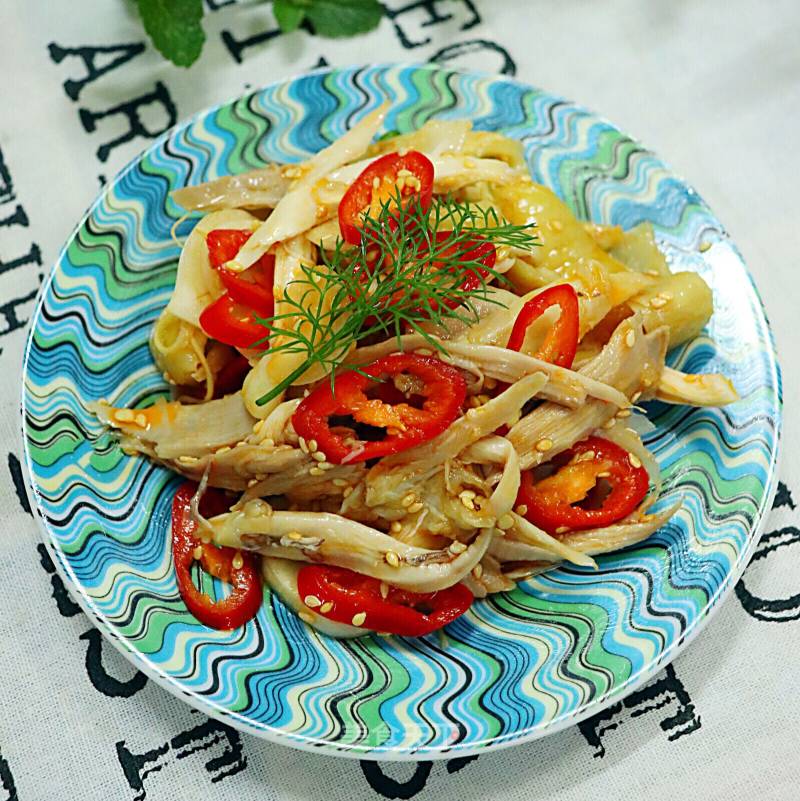 Sesame Oil Mixed Chicken Shreds recipe