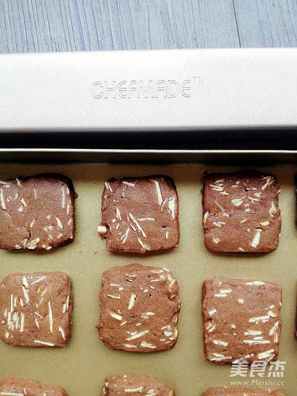 Almond Chip Chocolate Cookies recipe