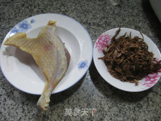 Roasted Duck Legs with Bamboo Shoots and Dried Vegetables recipe