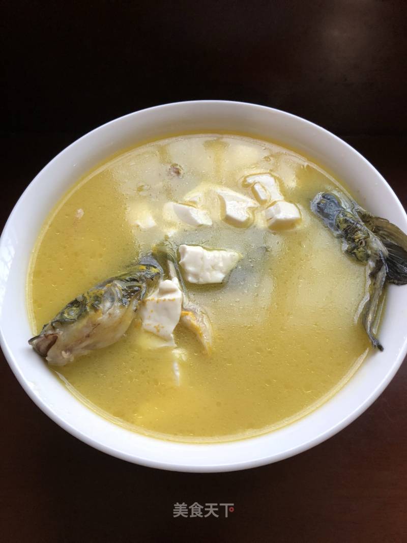 Ang Thorn Fish Tofu Soup recipe