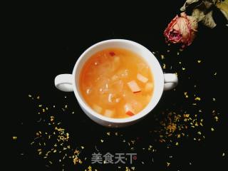 Osmanthus Red Pear Tremella Syrup recipe