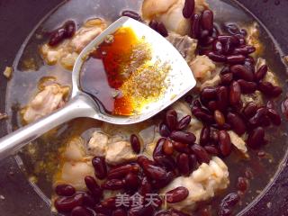 Braised Pig's Trotters with Red Kidney Beans recipe